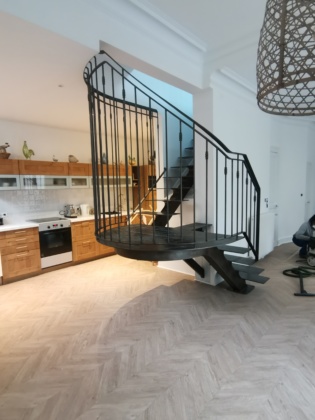 Escalier carte blanche