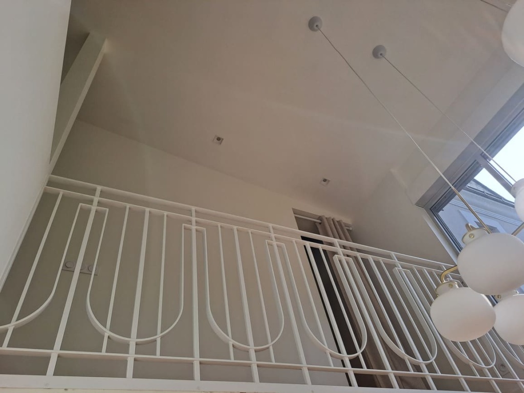 Garde-corps Art déco sur mesure en acier