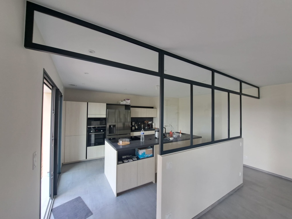 Verrière sur mesure en acier et verre